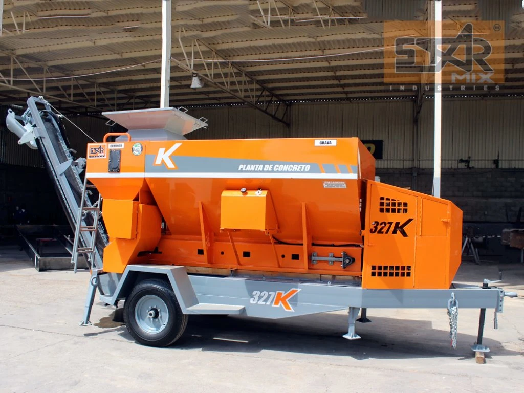 327KMobile material bins and controls