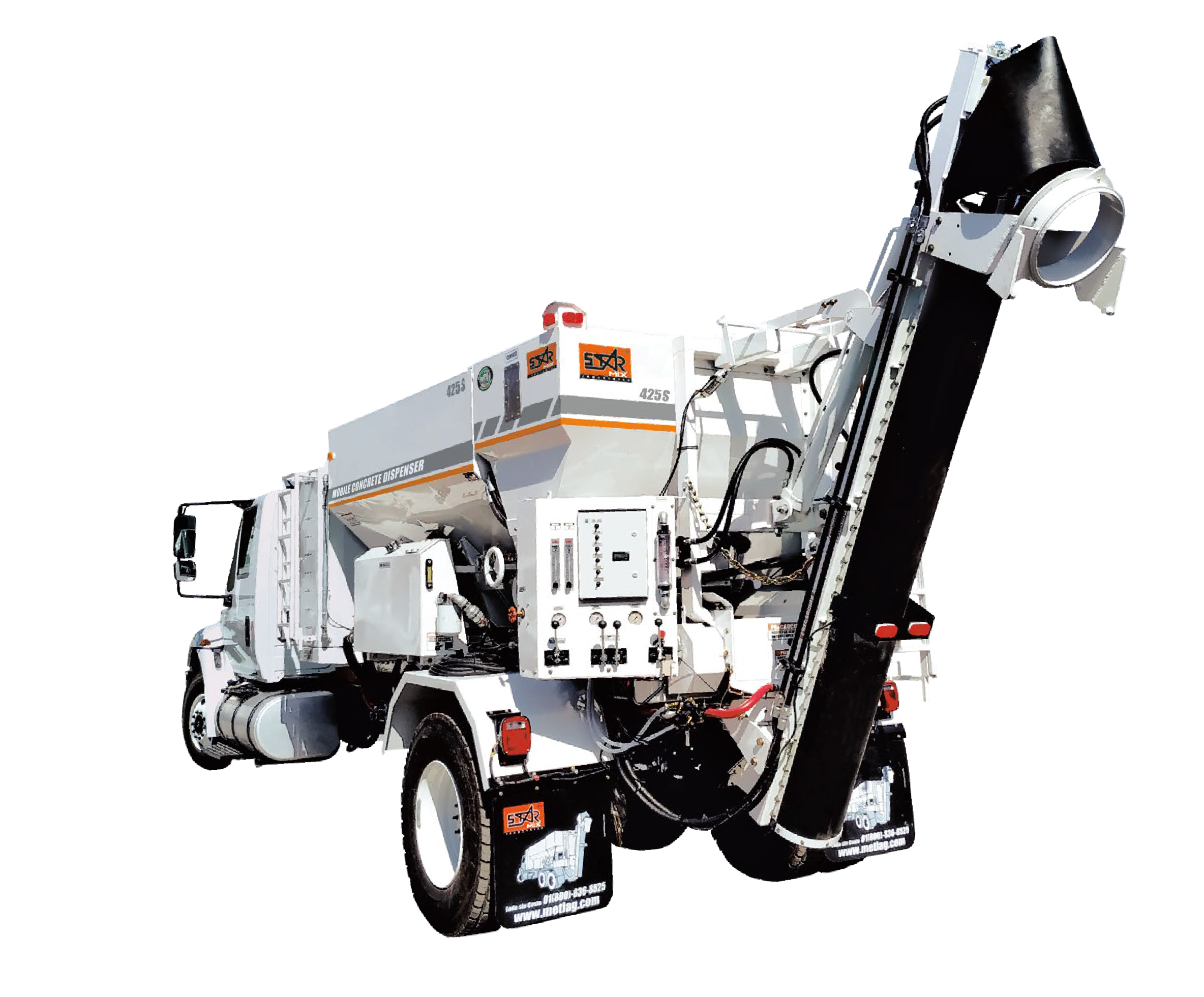 Starmix 425 S High-Capacity Volumetric Concrete Mixer
