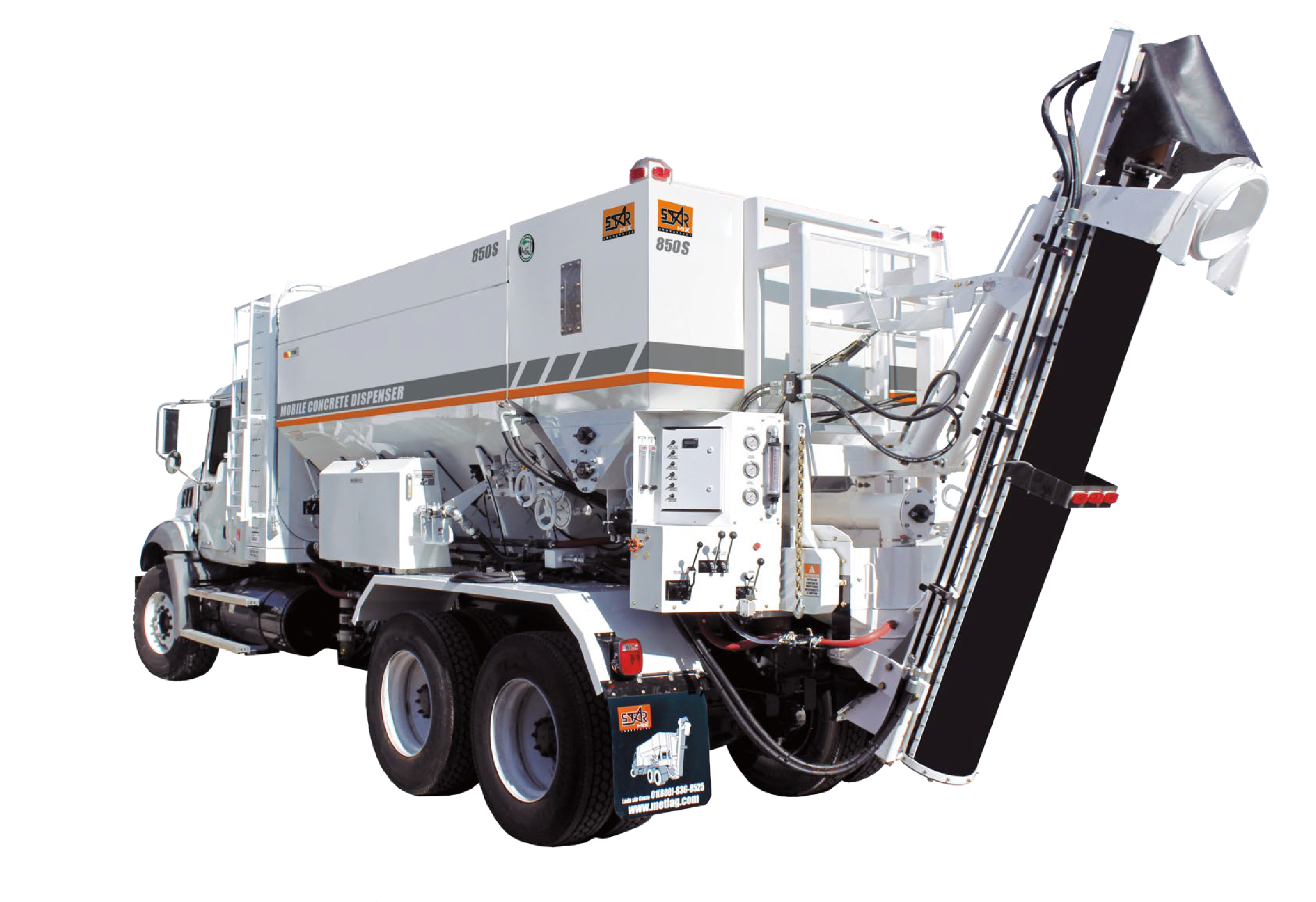 Starmix 850 S Maximum Capacity volumetric concrete mixer